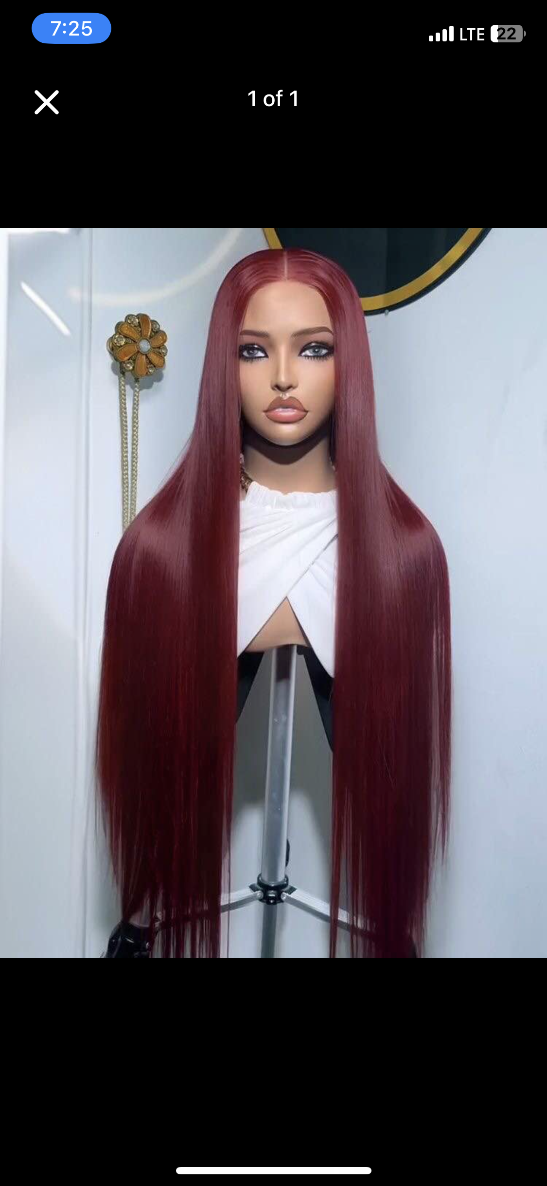 32 inches Chinese Bone Straight Wig