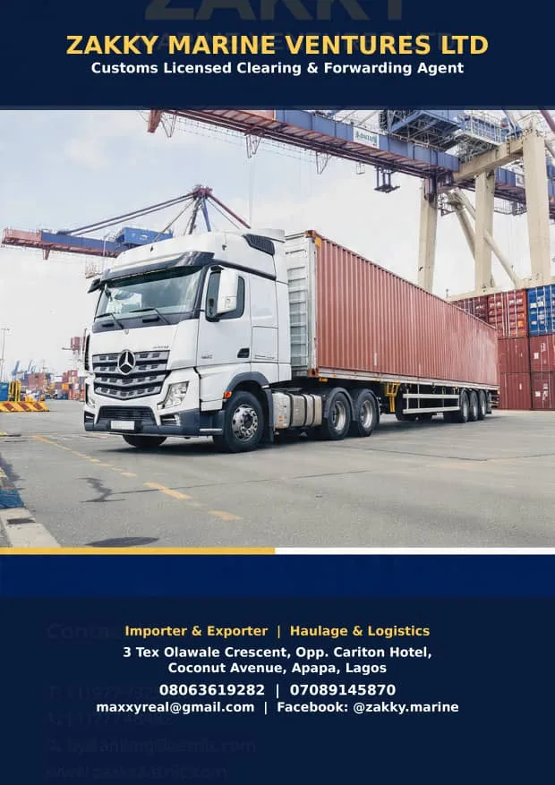 Trusted Customs Licensed Agent in Apapa, Lagos - Call 08063619282