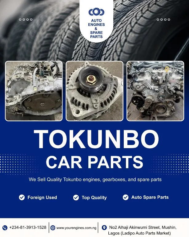 Quality Tokunbo Engines, Gearboxes and Parts – Fast Delivery Nationwide (Call 08139131528)