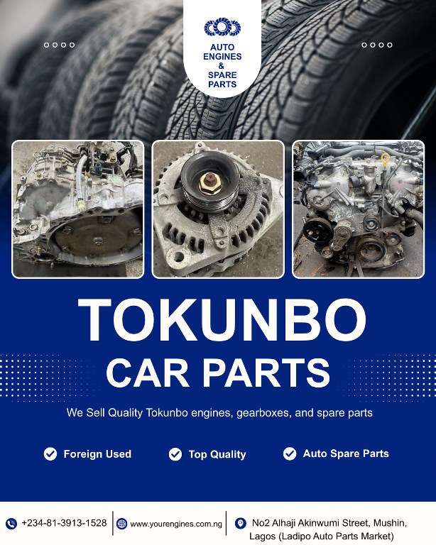 Quality Tokunbo Engines, Gearboxes and Parts – Fast Delivery Nationwide (Call 08139131528)
